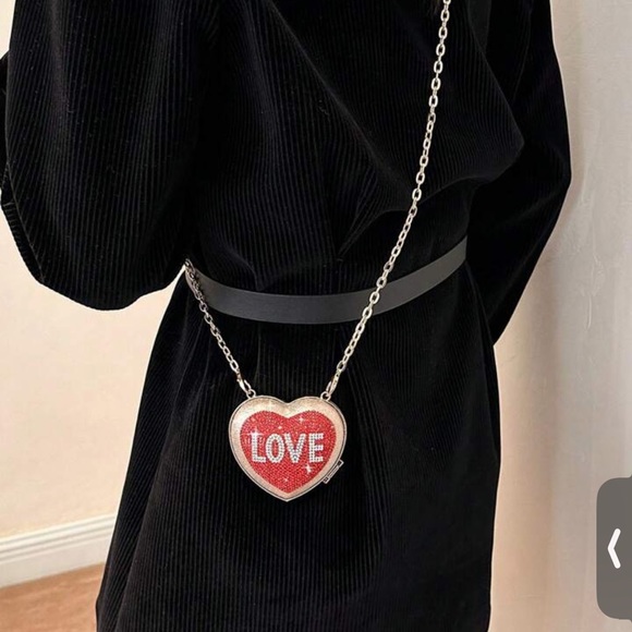 New Crystals girls mini bag LOVE - Picture 3 of 8